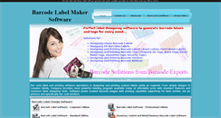 Desktop Screenshot of barcodelabelcode.com